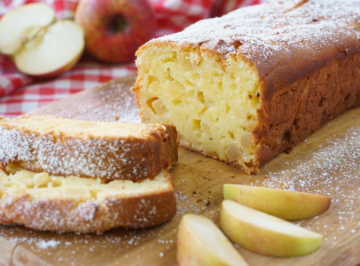 Apfel-Rührkuchen mit Quark