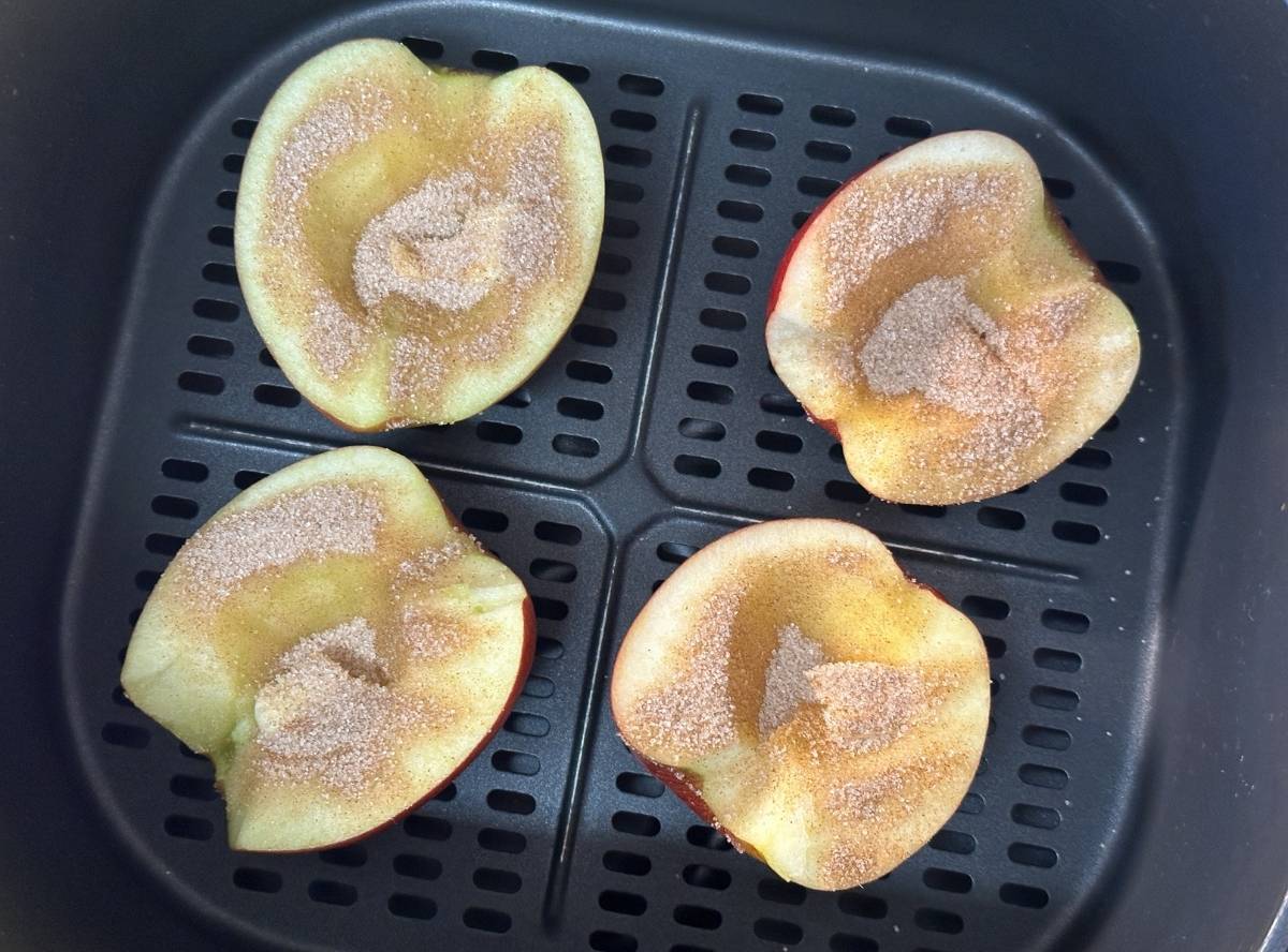 Bratapfel ohne Füllung Airfryer