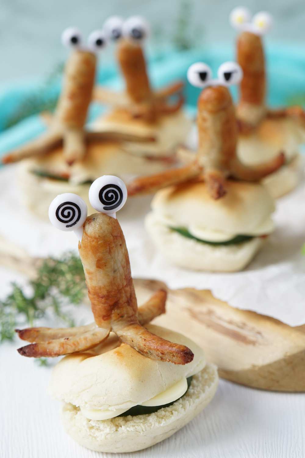 Bratwurst Brötchen Kindergeburtstag