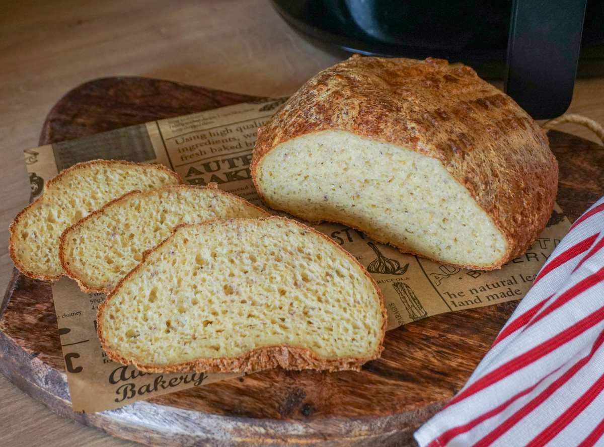 Brot Heißluftfritteuse backen