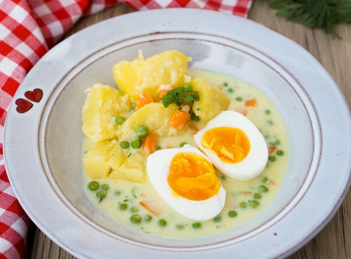 Gekochte Eier Resteverwertung