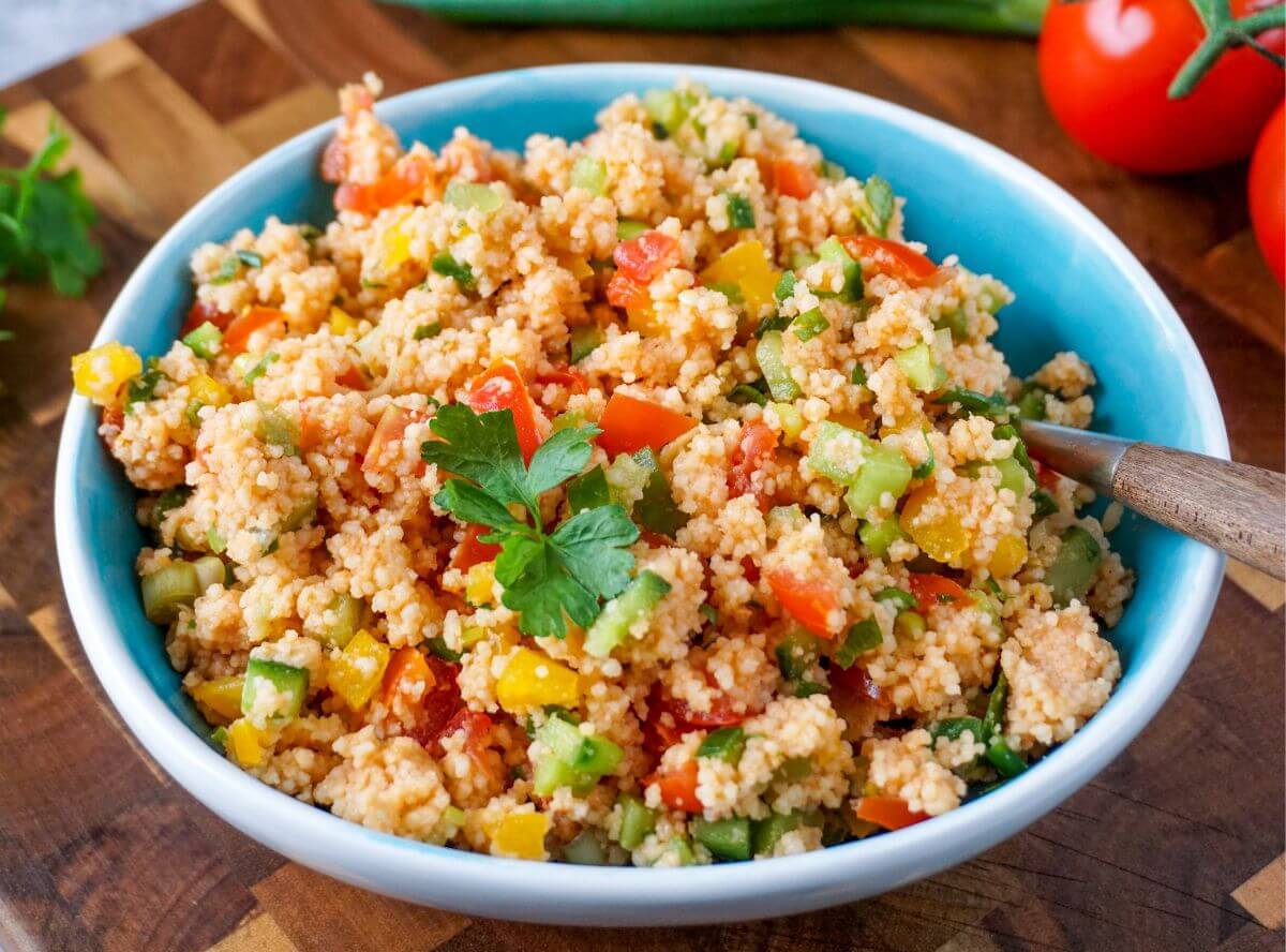 einfacher Couscous-Salat