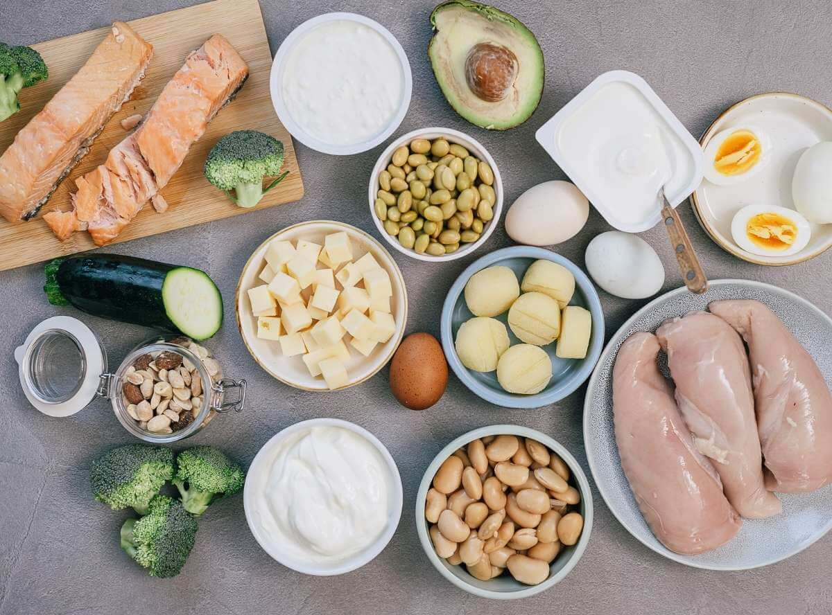 Eiweiß und proteinreiche Lebensmittel in der Ernährung