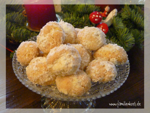 Schneebälle mit Kokos: Rezept