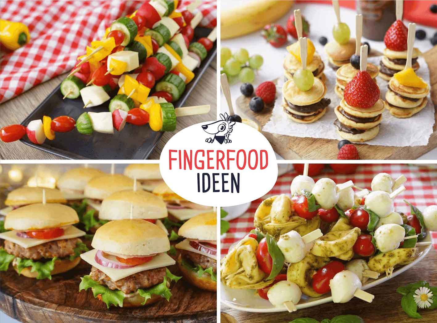 Fingerfood Ideen für Groß und Klein