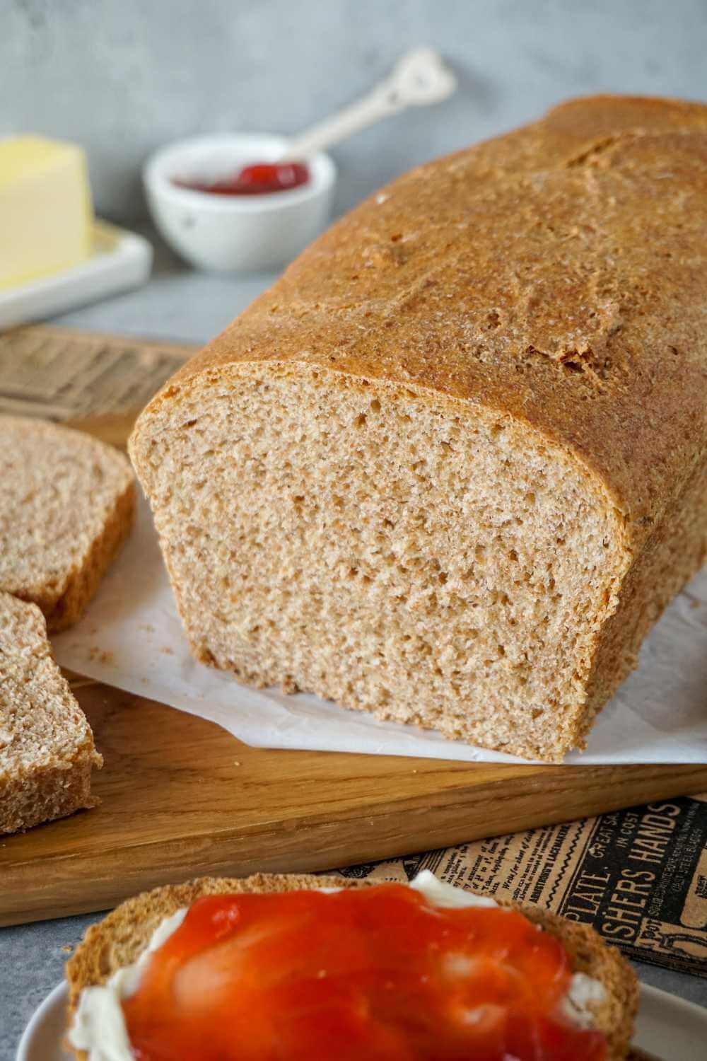 Fluffiges Toastbrot Thermomix