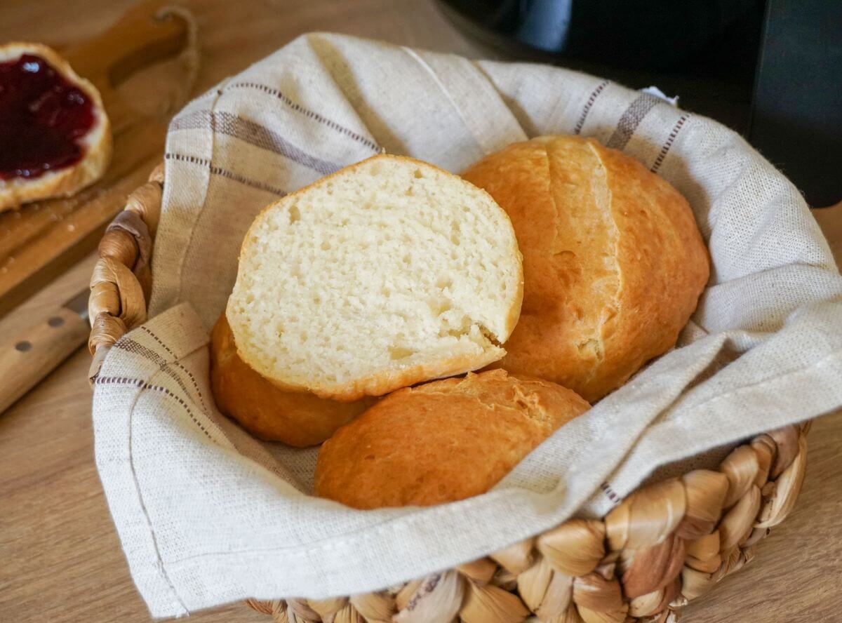 frische Brötchen Airfryer