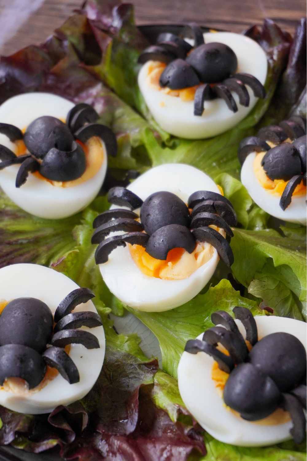 Spinneneier Fingerfood zu gruseligen Partys &amp; Halloween