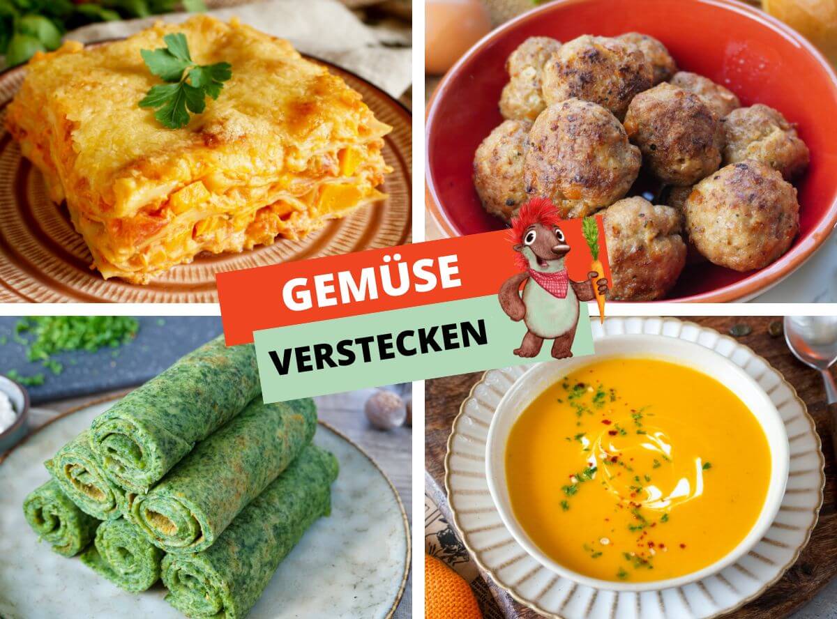 Gemüse verstecken Rezepte