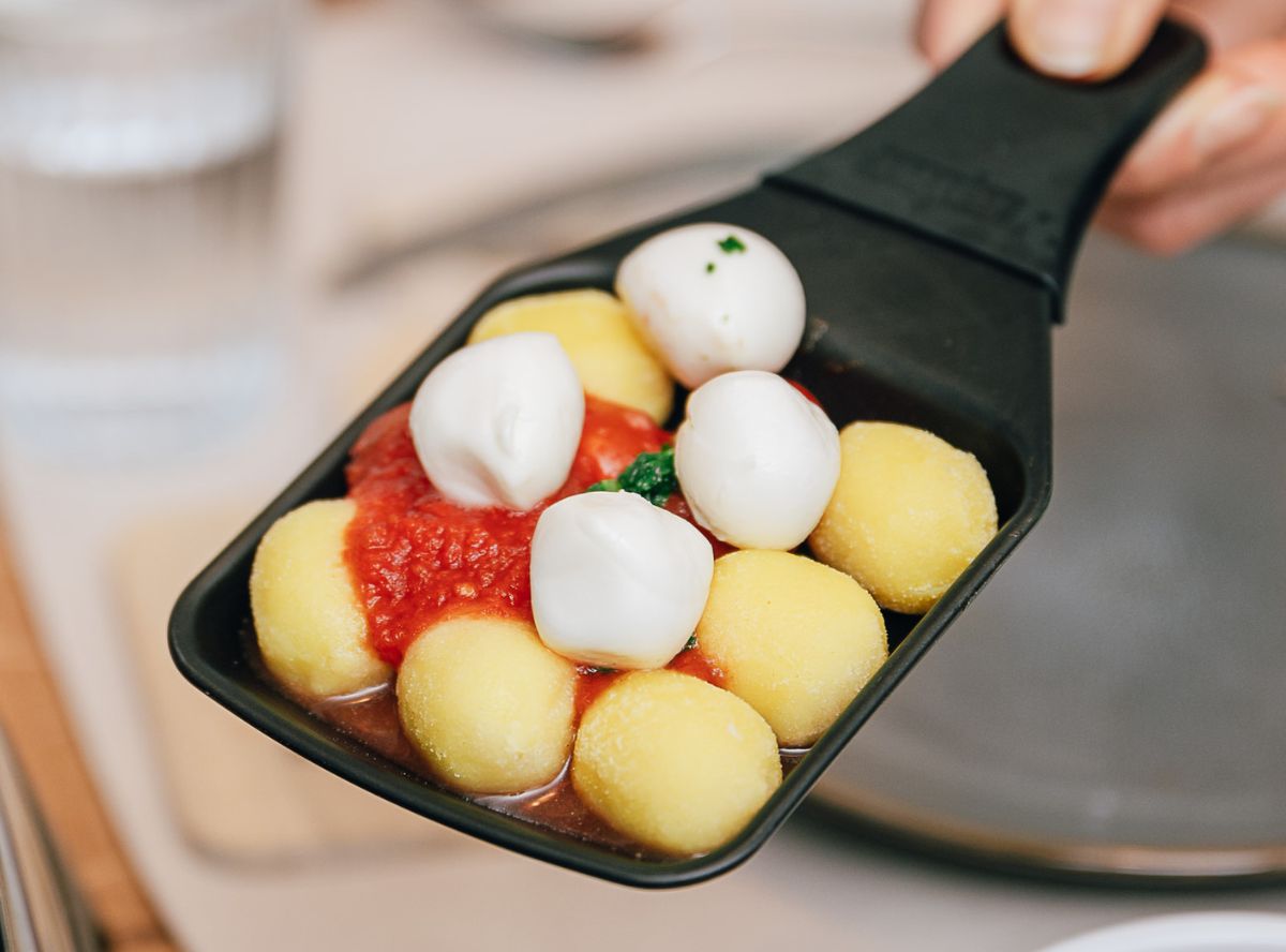 Gnocchi-Raclette-Pfännchen