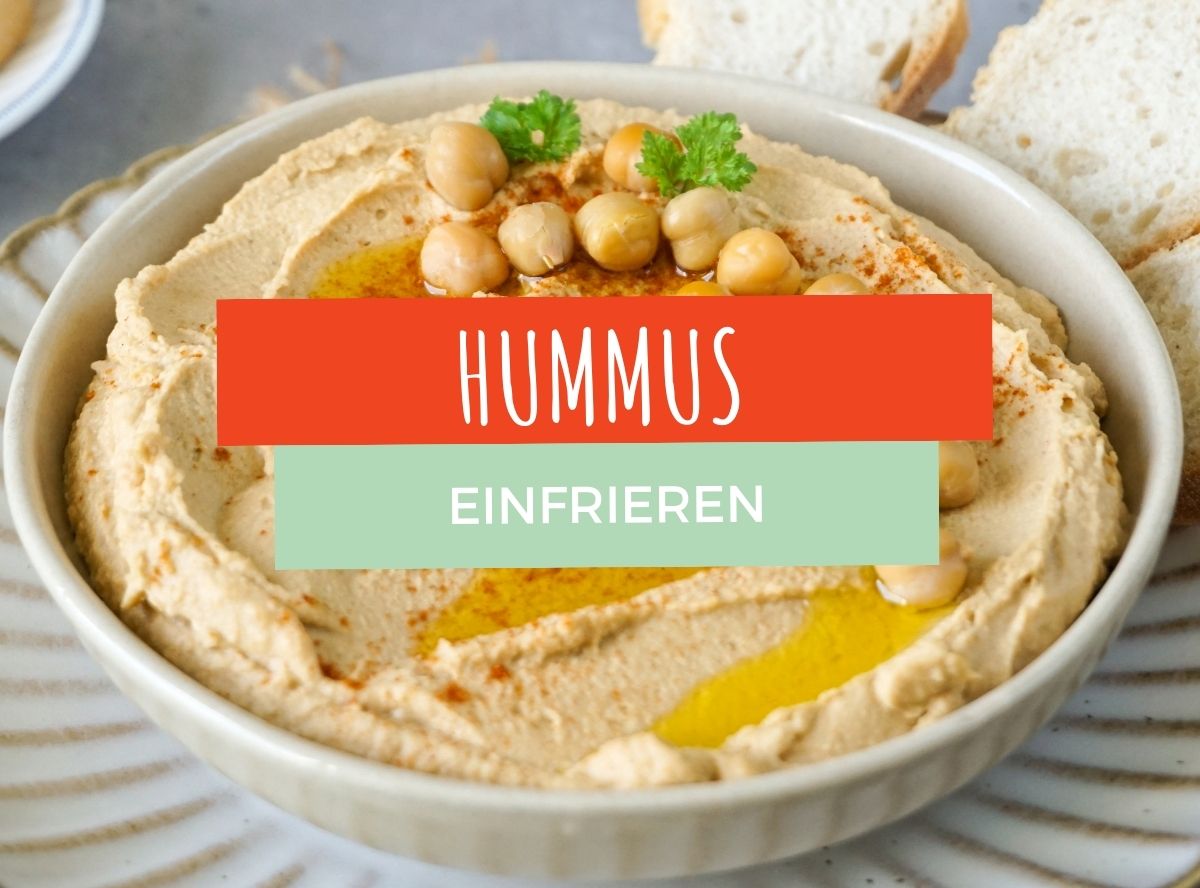 Hummus einfrieren