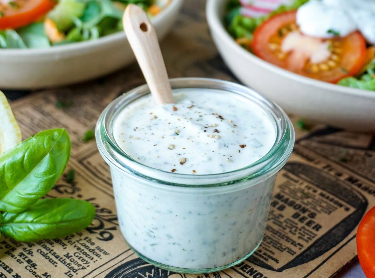 Joghurt Dressing mit Naturjoghurt