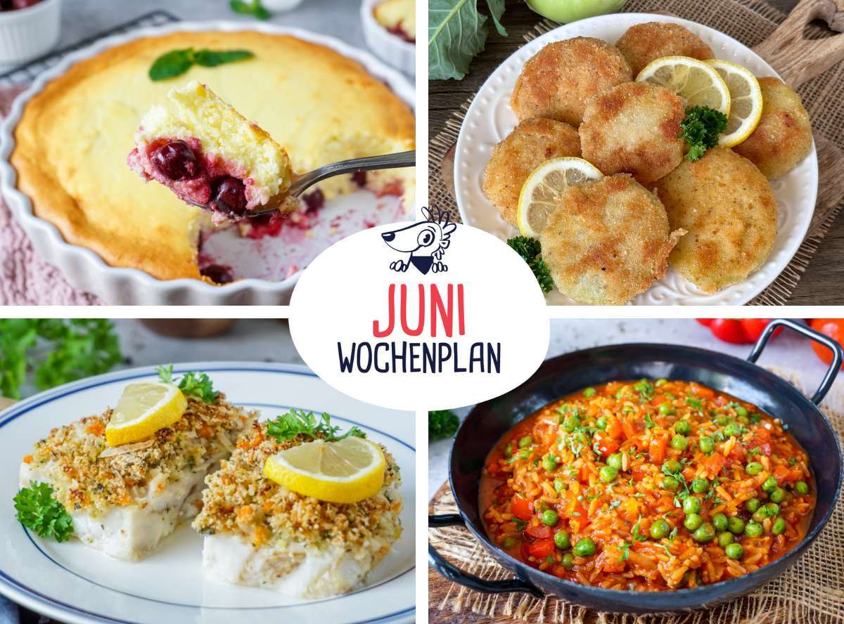 Wochnpläne Monat Juni