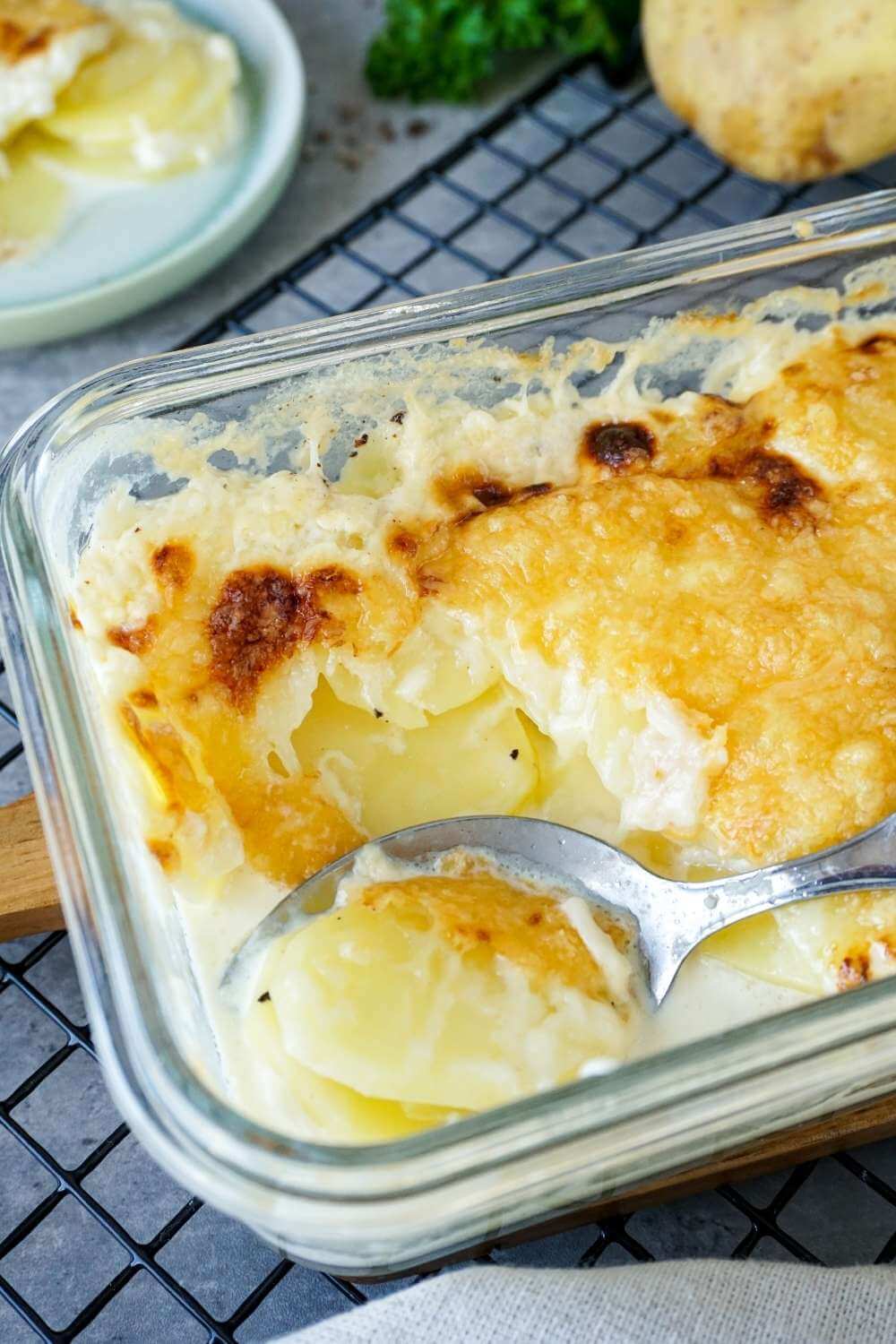 Kartoffelgratin Heißluftfritteuse Rezept