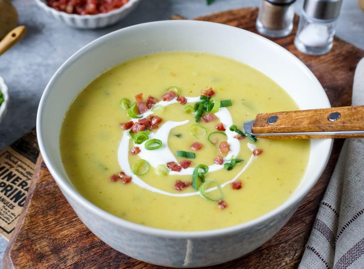 Kartoffelsuppe Elsässer Art