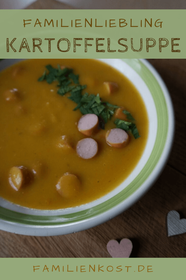 Einfache Kartoffelsuppe