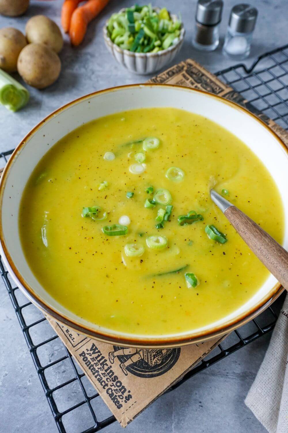 Lauch-Kartoffelsuppe