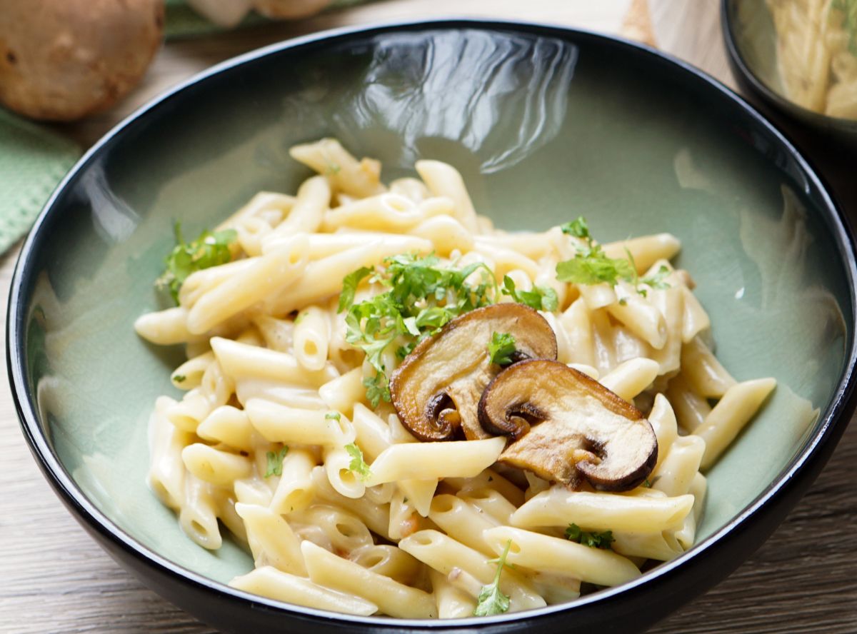 One Pot Pasta Champignon