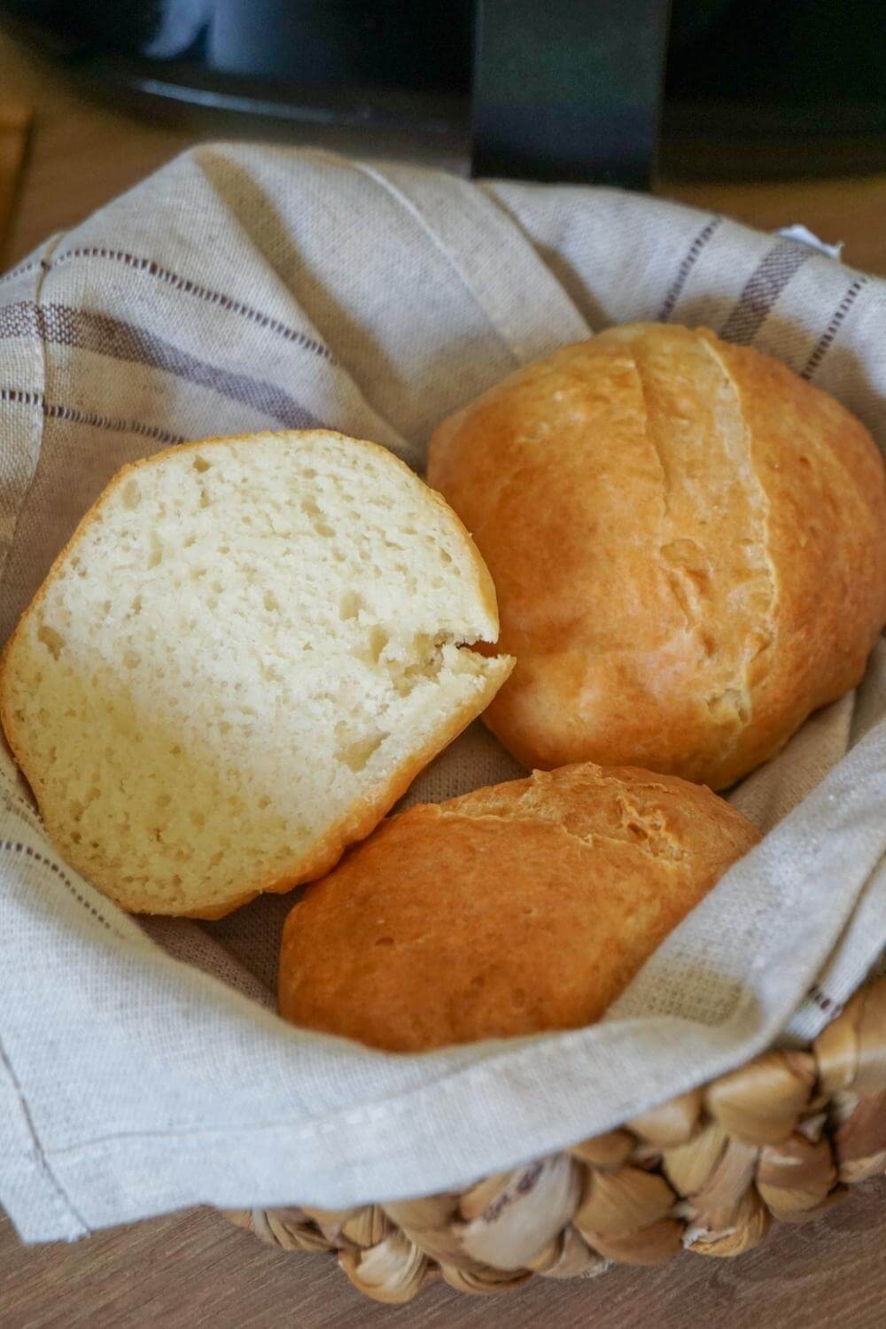 Quarkbrötchen Heißluftfritteuse Rezept