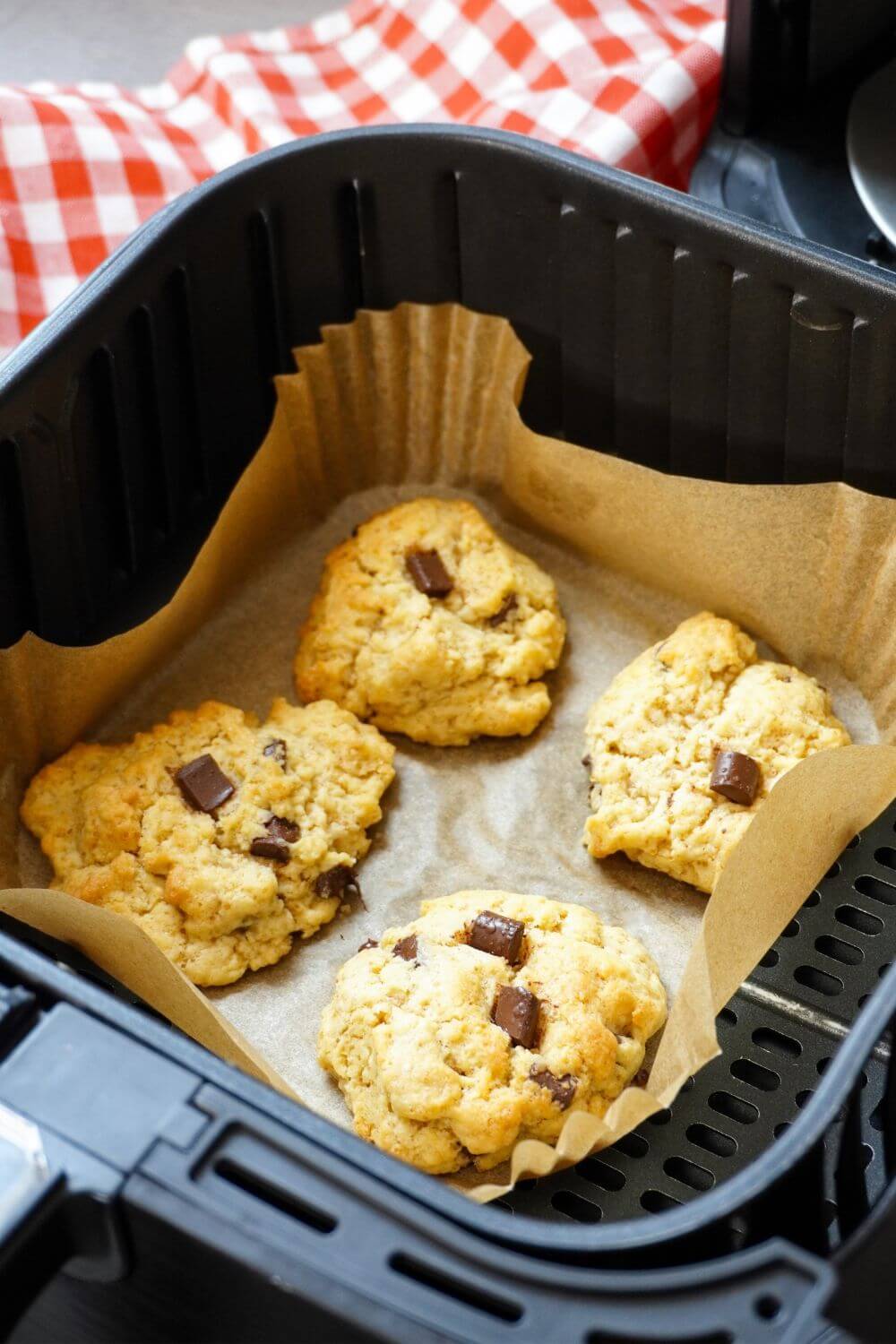 Chocolate Chip Cookies Airfryer Rezept