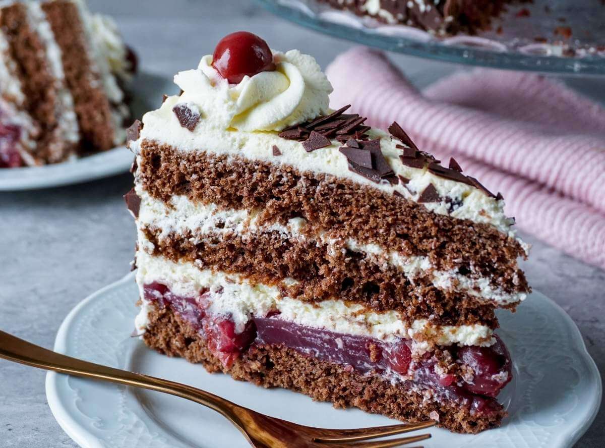 Schwarzwälder Kirschtorte für Kinder