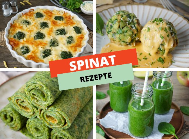 Spinat Rezepte schnell & einfach