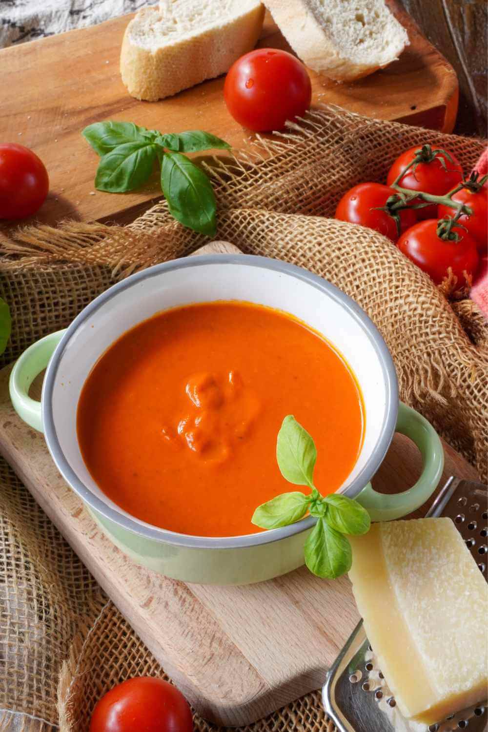Cremige Tomatensuppe im Thermomix
