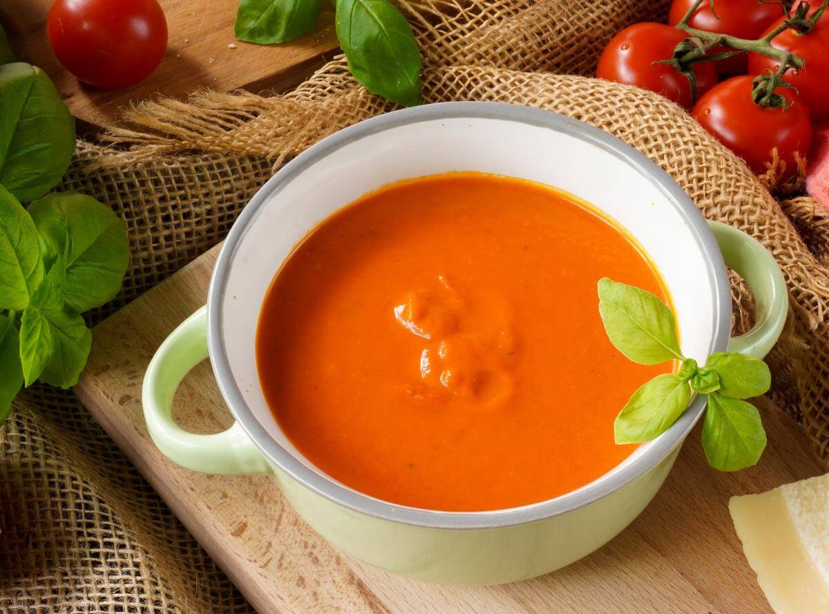Cremige Tomatensuppe im Thermomix