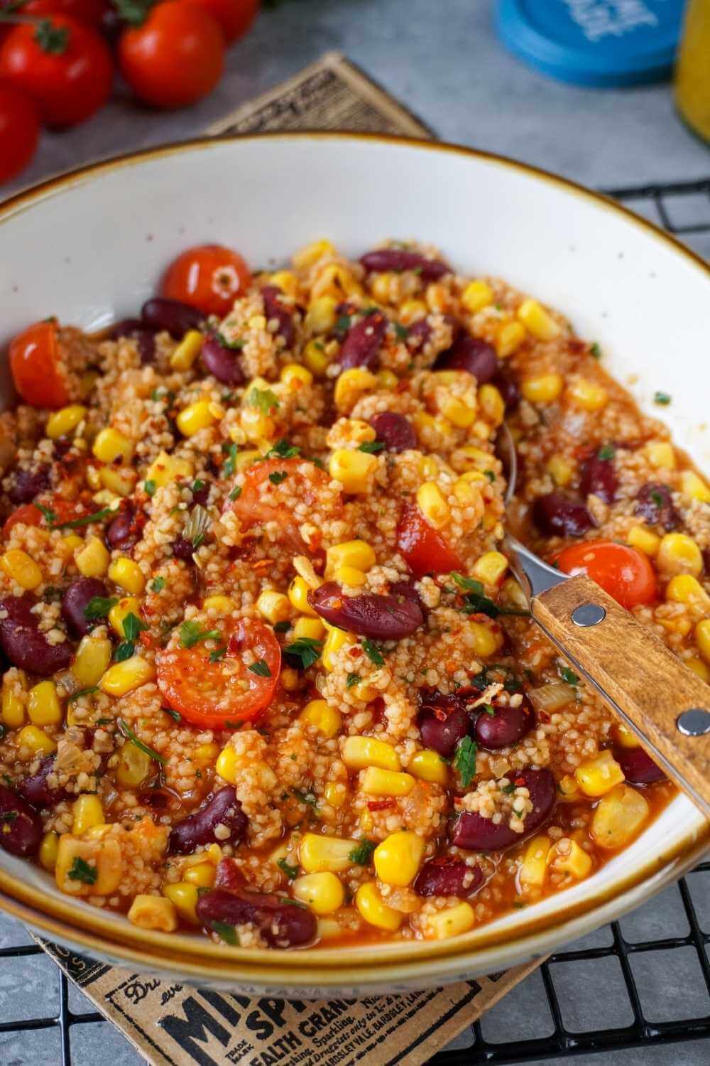 vegetarische Couscous-Pfanne