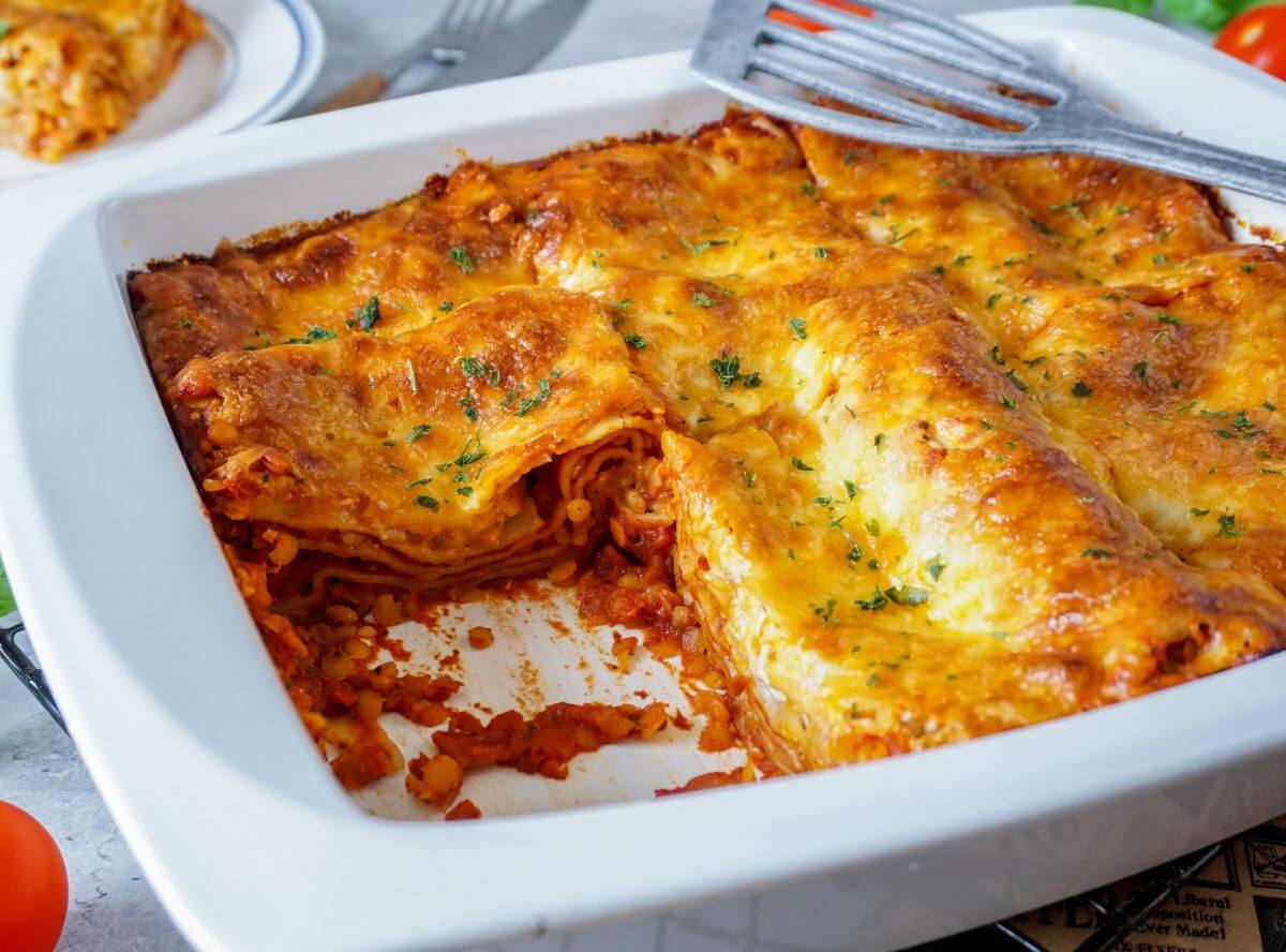 Vegetarische Lasagne