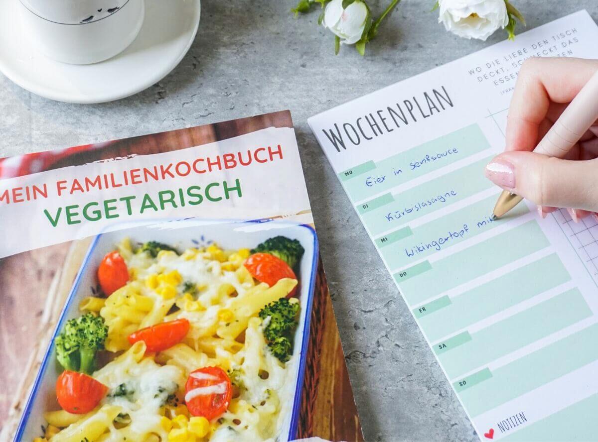 Vegetarischer Wochenplan