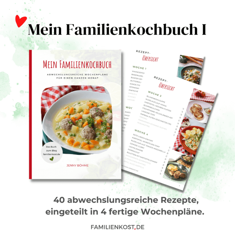 Wochenplan Familienkochbuch