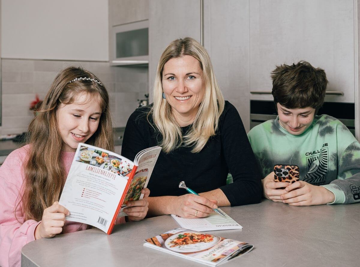 Wochenplan - Essen für die Familie mit Kind