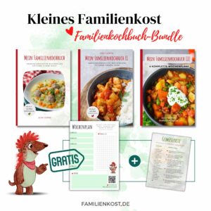 3er Familienkost Familienkochbuch-Bundle